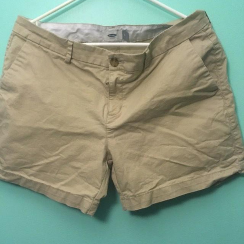 Womens khaki shorts